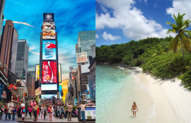 Ideas de viajes de novios